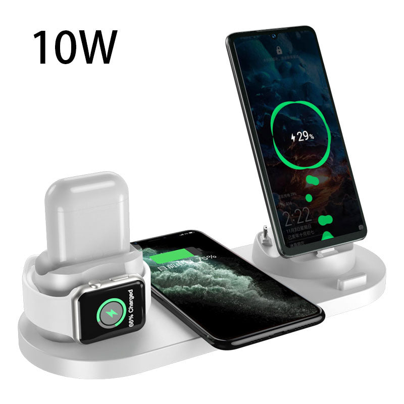 Wireless Charger For IPhone Fast Charger For Phone Fast Charging Pad 6 In 1