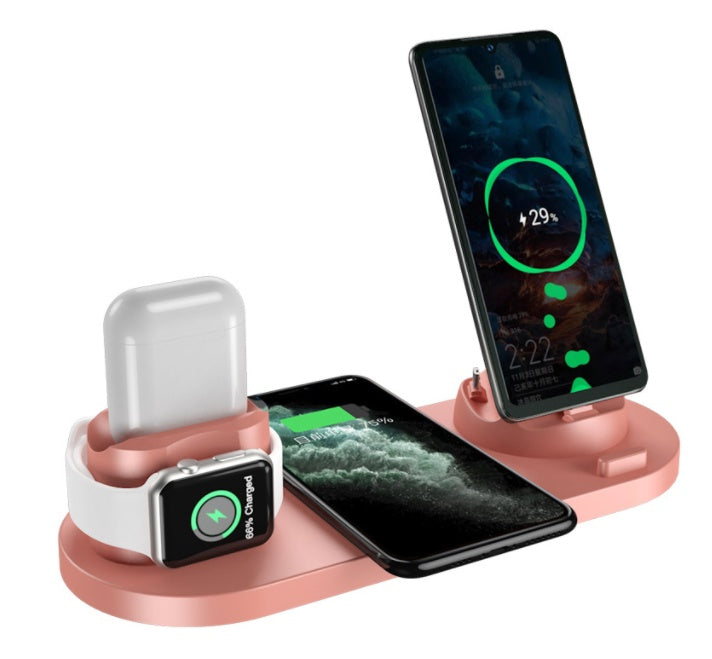 Wireless Charger For IPhone Fast Charger For Phone Fast Charging Pad 6 In 1