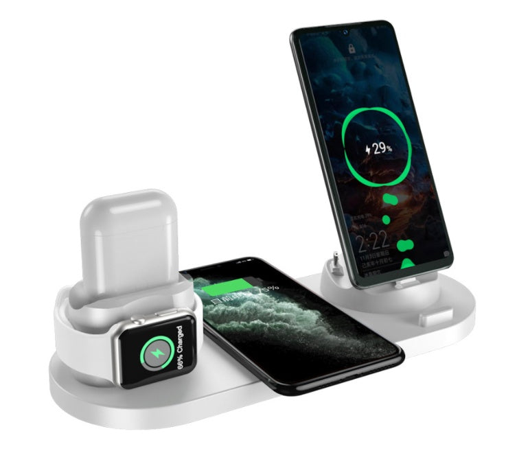 Wireless Charger For IPhone Fast Charger For Phone Fast Charging Pad 6 In 1