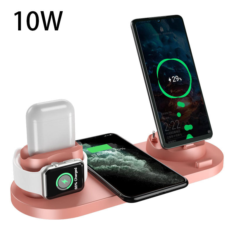 Wireless Charger For IPhone Fast Charger For Phone Fast Charging Pad 6 In 1