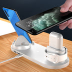 Wireless Charger For IPhone Fast Charger For Phone Fast Charging Pad 6 In 1